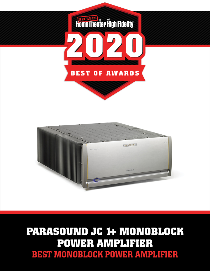 Parasound JC 1+ Monoblock Power Amplifier