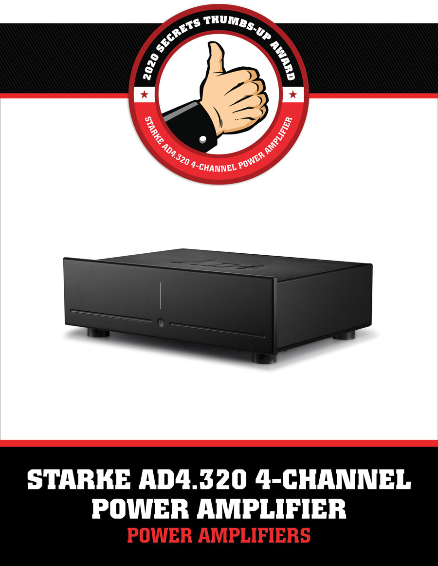 Starke AD4.320 4-channel Power Amplifier