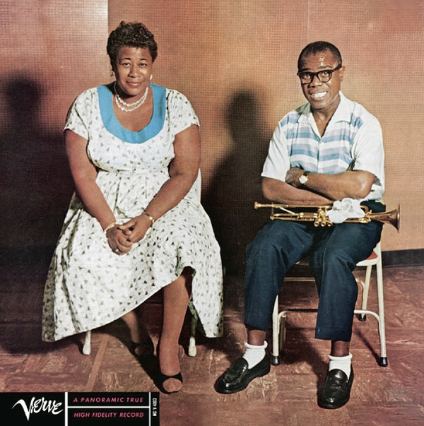 Ella Fitzgerald and Louis Armstrong Jazz Masters 24, Album Cover