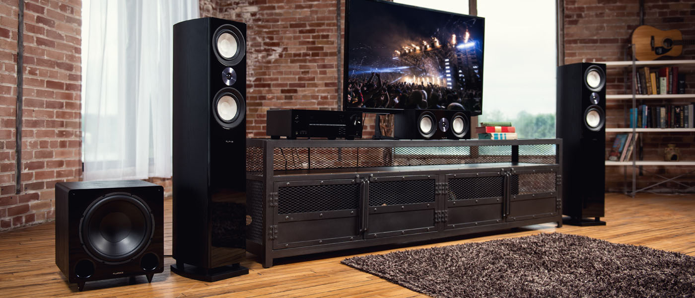 Fluance XL8 Home Theater System lifestyle