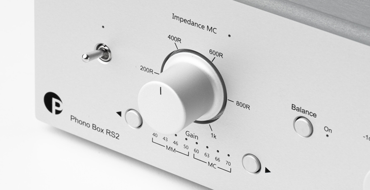 Phono Box RS2 controls