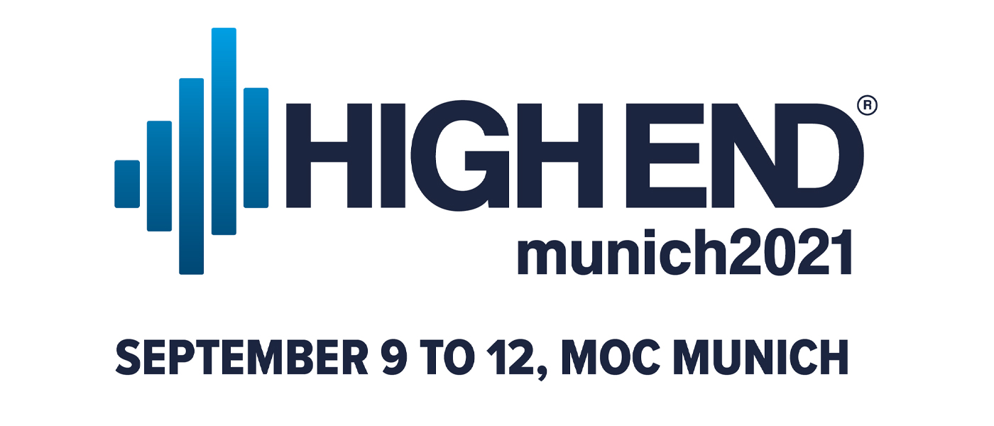 The HIGH END logo and date