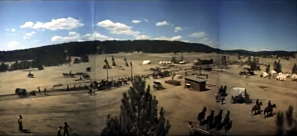 Screenshot from the trailer of How the West Was Won
