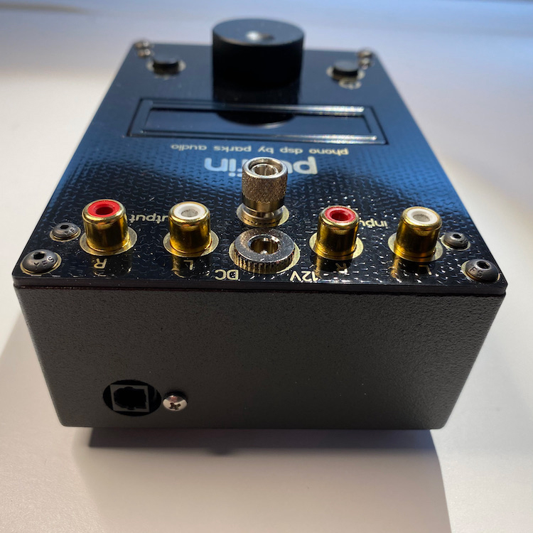 Parks Audio Puffin Phono DSP Preamplifier digital port