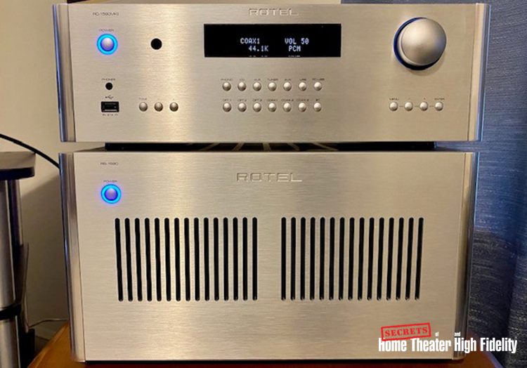 Rotel RC 1590MKII Stereo Pre-Amp and RB 1590 Power Amplifier