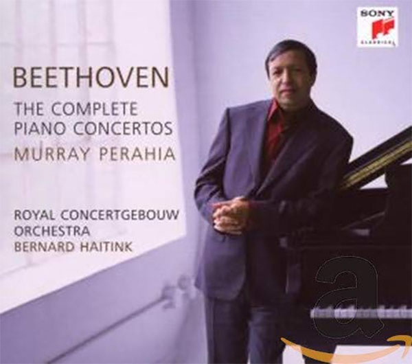 BThe Complete Piano Concertos - Murray Perahia on Piano album cover