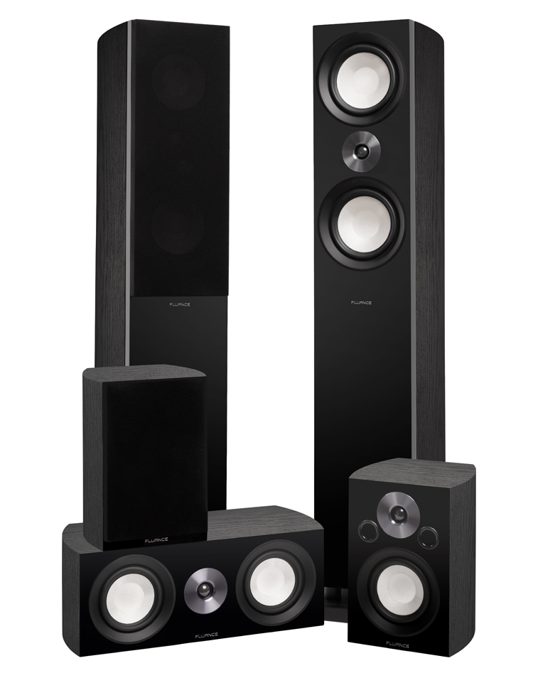 Fluance XL8 Home Theater System isolated