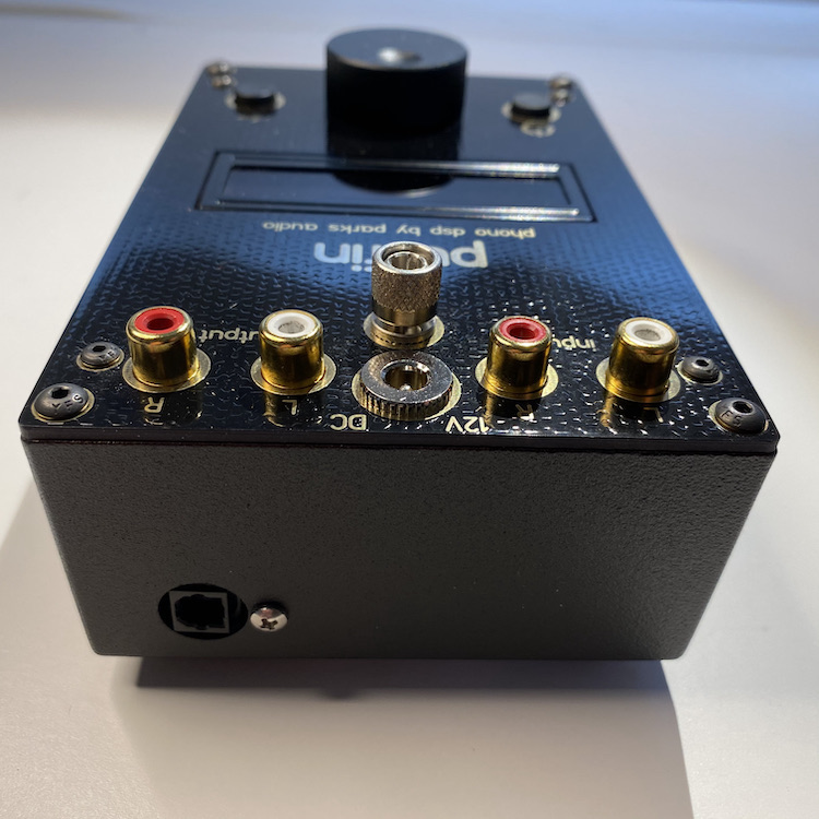 Parks Audio Puffin Phono DSP Preamplifier Closeup