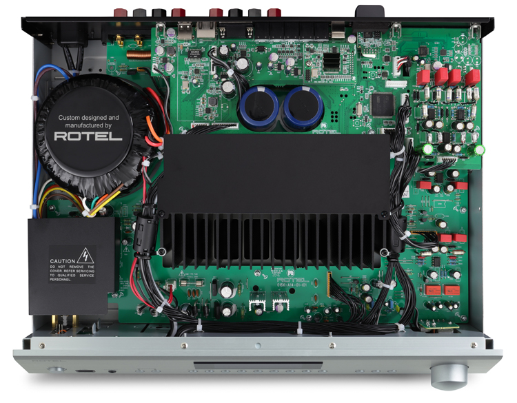 Rotel A14 MkII Integrated Amplifier interior
