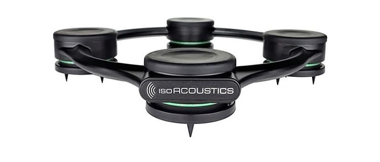 Product image of the ISOacoustics Aperta Sub Isolator with carpet spikes
