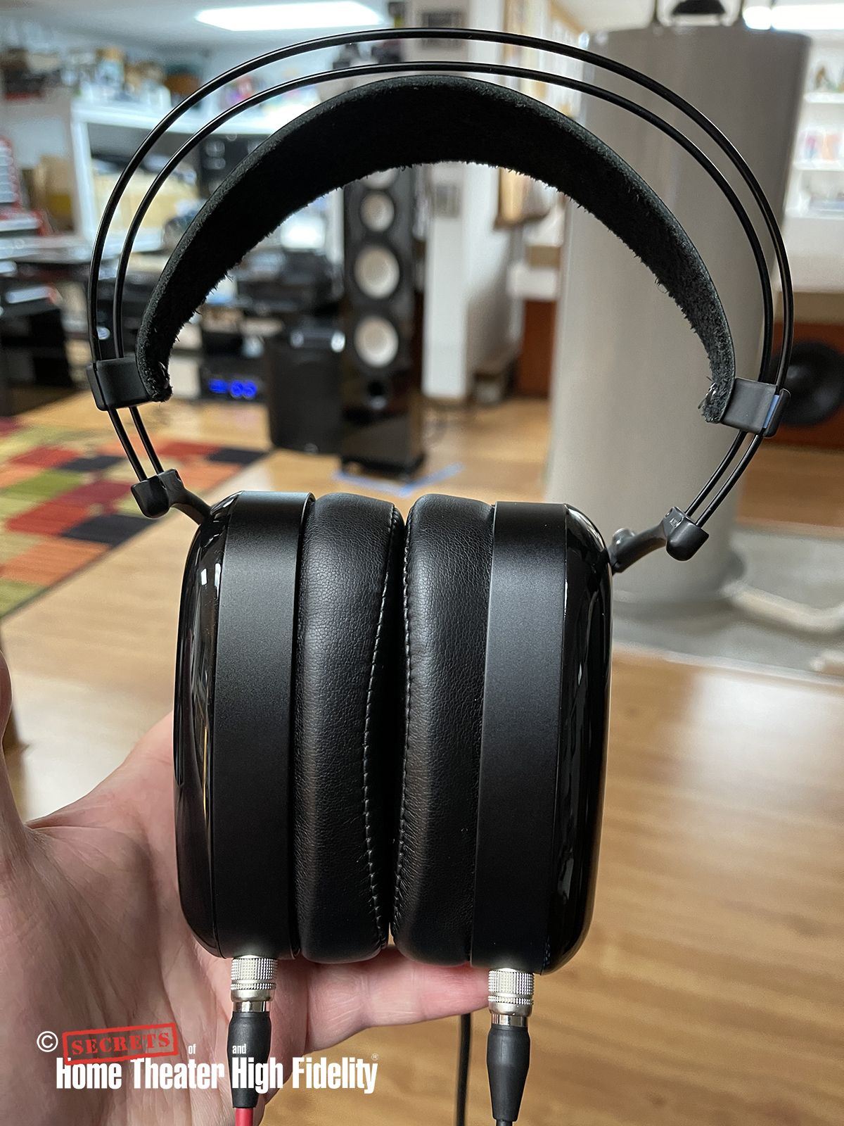 Dan Clark Audio Aeon 2 Noire Headphones Closeup