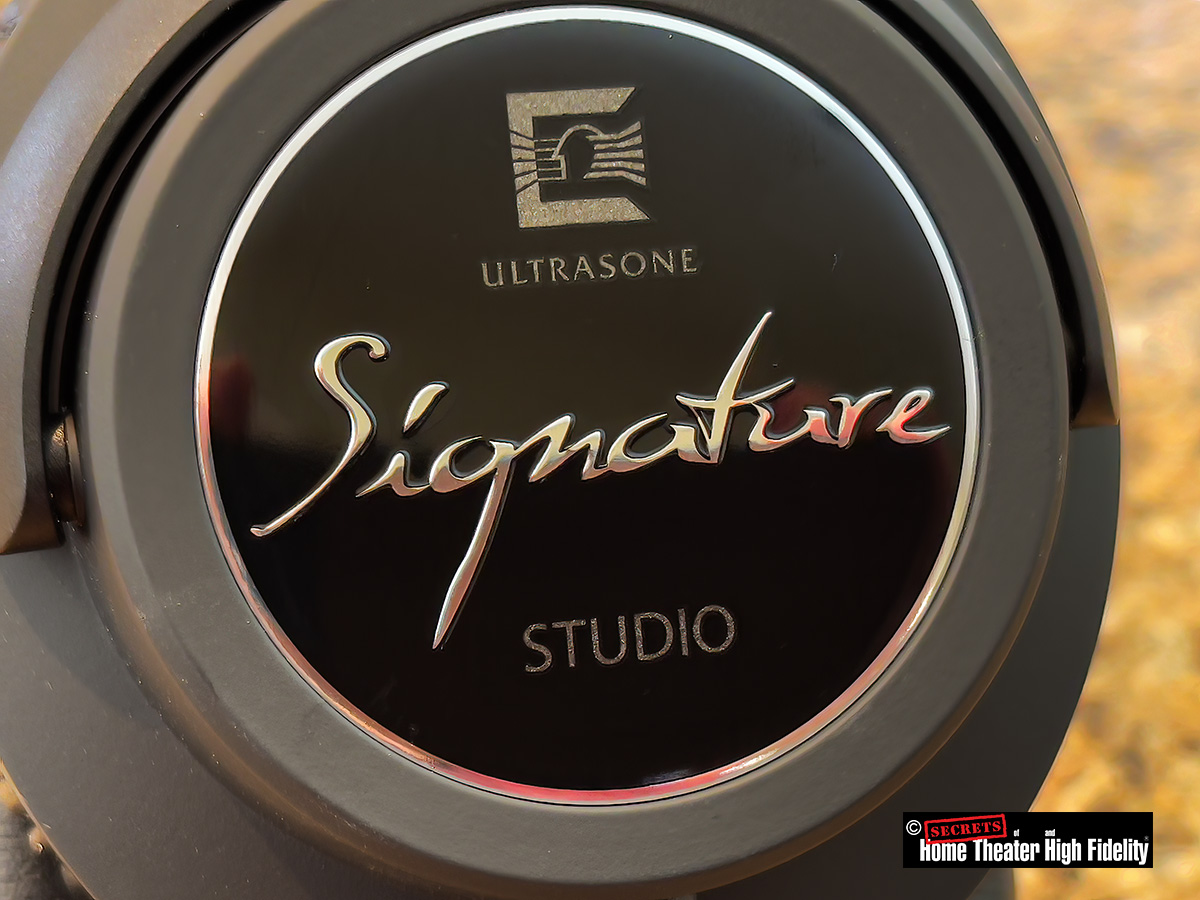 UltraSone Signature earcups logo