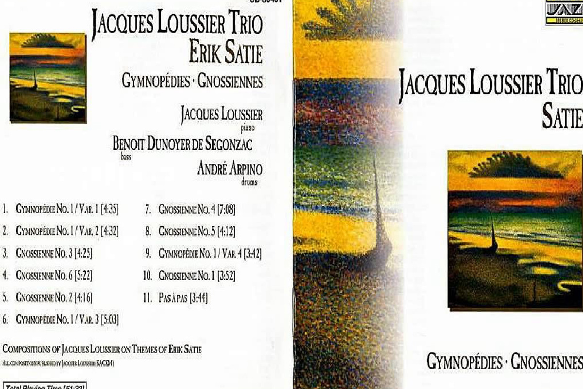 Jacques Louisser Trio - Satie: Gymnopedie No.1/ Var.3