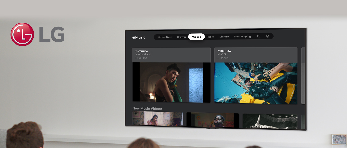 LG SMART TVS NOW OFFER APPLE MUSIC FOR EVEN MORE ENTERTAINMENT OPTIONS