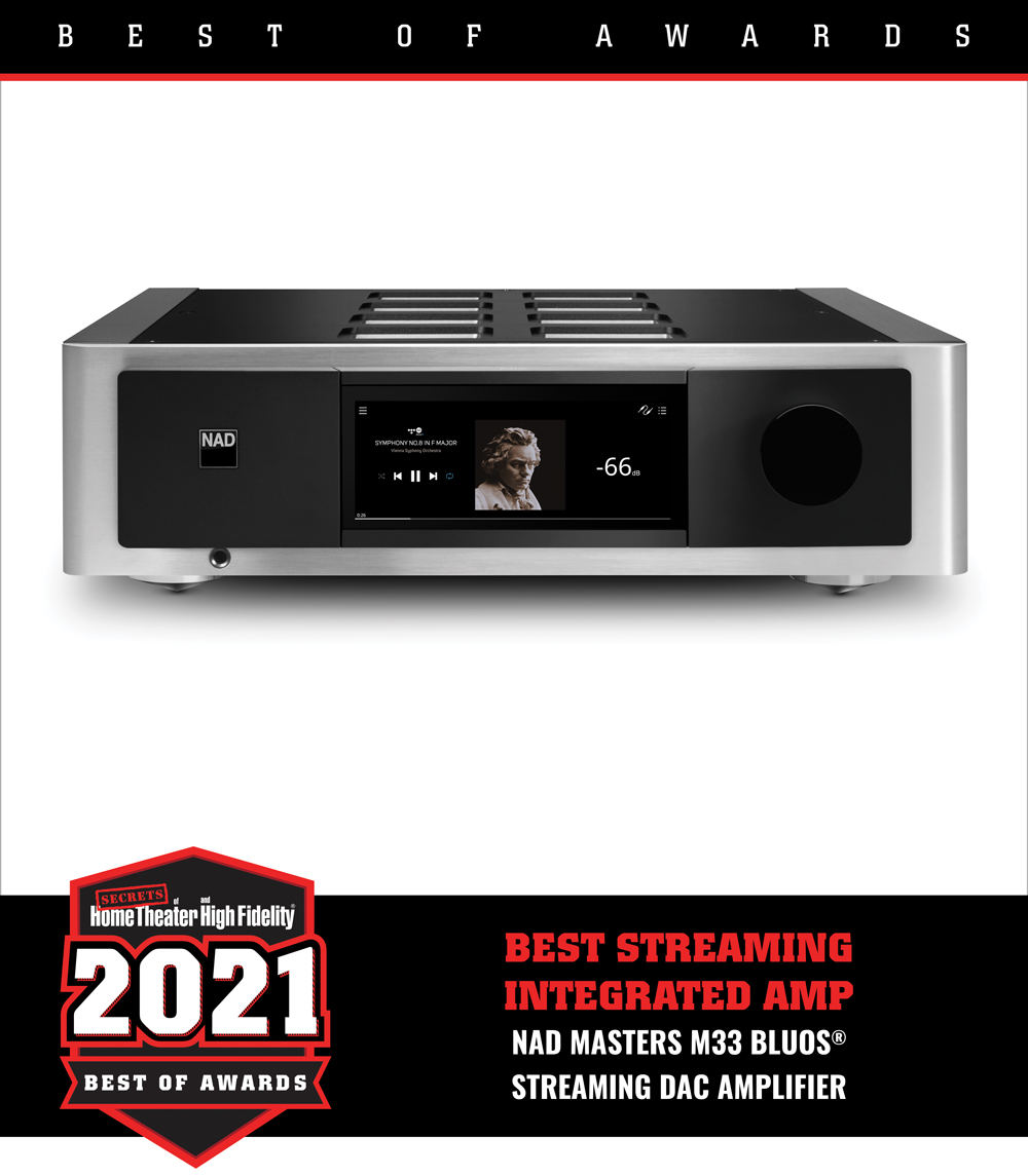 NAD Masters M33 BluOS® Streaming DAC Amplifier