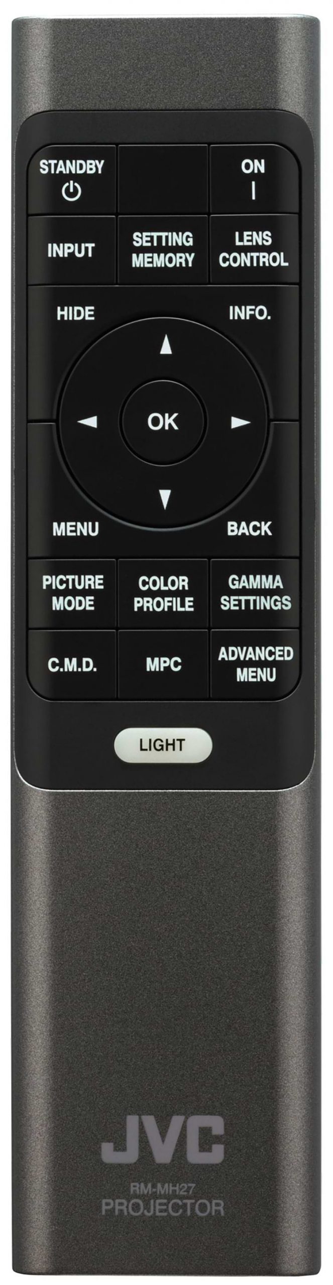 JVC's RM-MH27 Projector Model Remote Figure 5