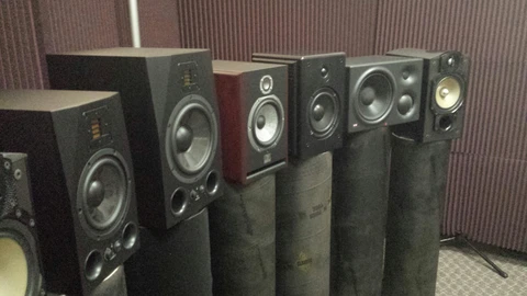 Nearfield Monitor Test in Benchmark's Listening Room