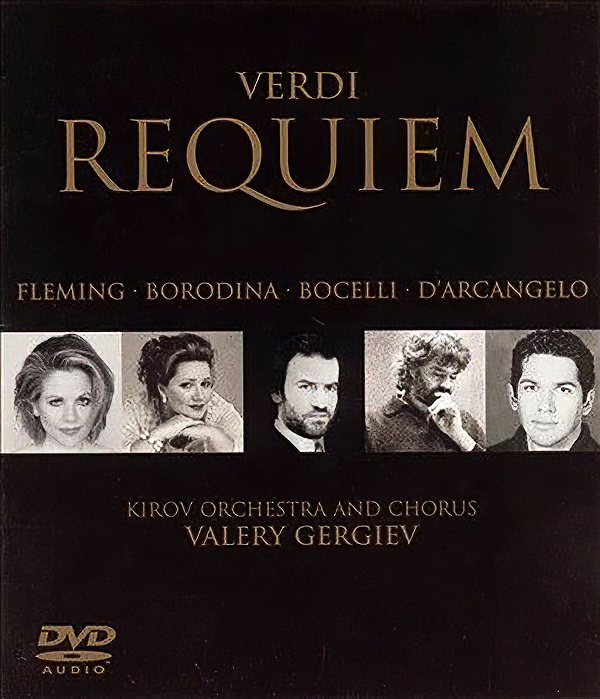 Verdi Requiem music cover