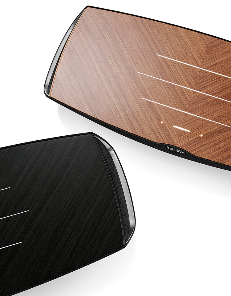 Sonus faber Omnia Wireless Speaker Wood and Graphite Colors Figure 5
