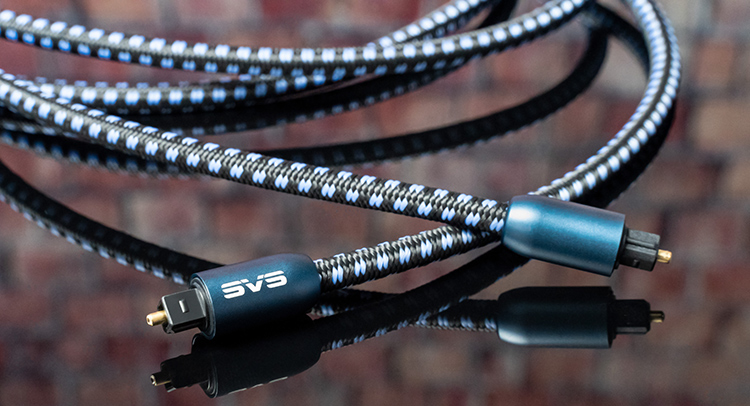 SVS SoundPath Digital Optical Cable Closeup