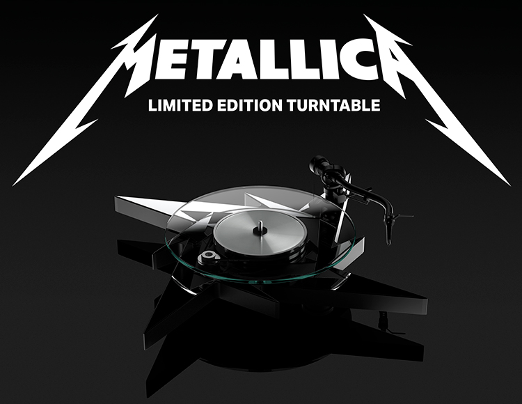Metallica Limited Edition Turntable from Pro-Ject