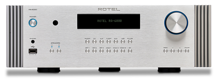 Rotel Diamond Series RA-6000 Integrated Amplifier Silver Finish