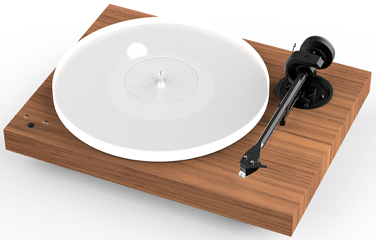 Pro-Ject X1 B Balanced Output High-End Turntable Premium Real-Walnut Veer