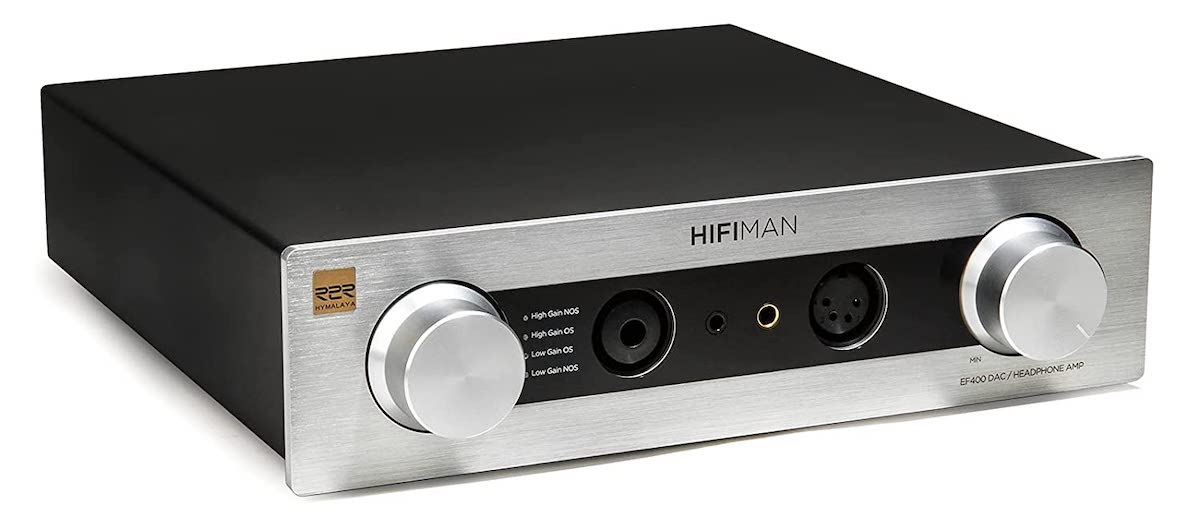 HIFIMAN EF400 Balanced Headphone Amplifier Side View