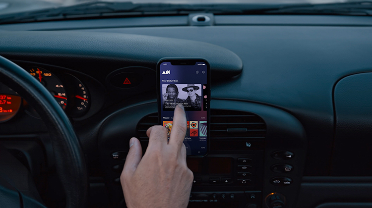 Introducing Roon 2.0 and Roon ARC on iPhone mobile device inside a car