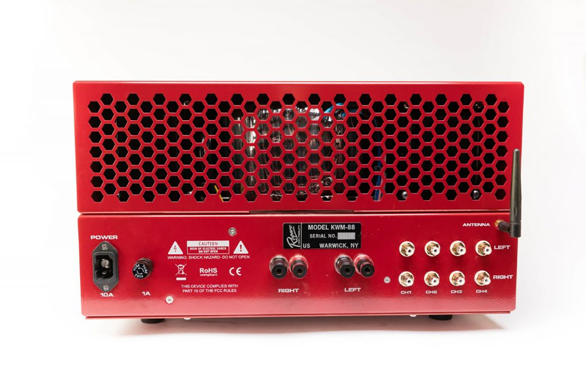 Rogers High Fidelity KWM-88 Integrated Amplifier back view