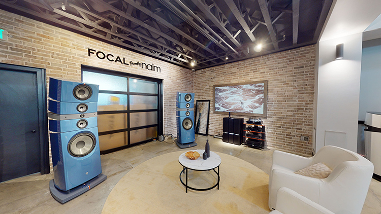 Focal Powered by Naim Dallas Audio Brand Space Figure 1