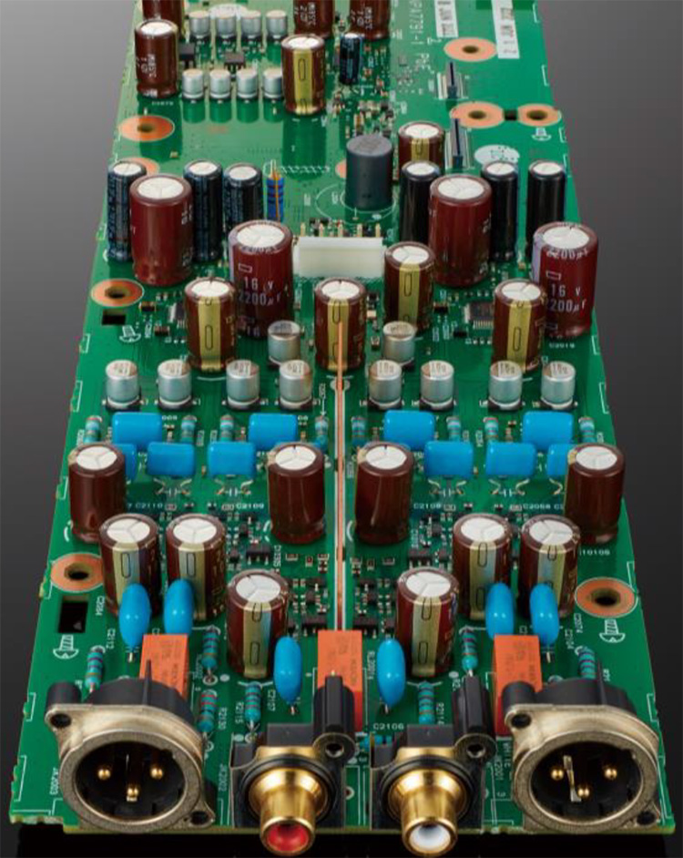 Technics SL-G700M2 Multi-Digital Audio Player Internal Components Top View