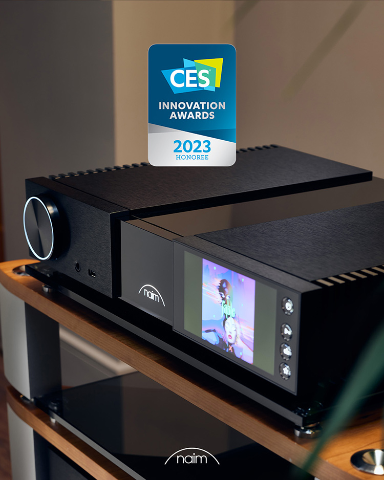 Naim Audio NSC 222 Streaming Pre-Amplifier Angle View - CES 2023 Innovation Awards Honoree