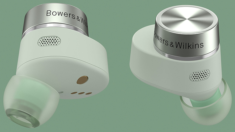 Bowers & Wilkins Pi5 S2 Sage Green Finish in-ear True Wireless Headphones