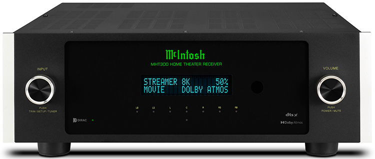 McIntosh MHT300 Home Theater Receiver Front View