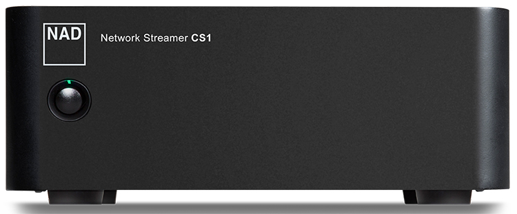 Front view of the NAD CS1 Endpoint Network Streamer