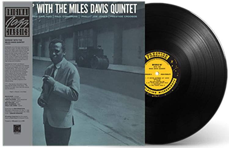 Workin’ with the Miles Davis Quintet (vinyl) cover