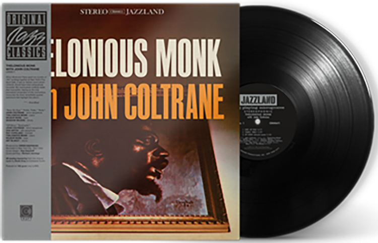 Thelonious Monk with John Coltrane (vinyl) cover