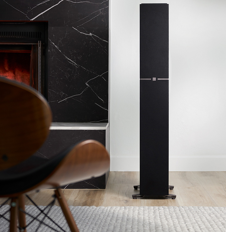 Definitive Technology DM80 Flagship Tower Speaker Front View