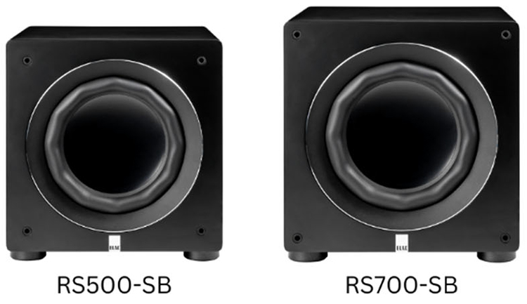 ELAC Reference Series Subwoofer Models: RS500-SB and RS700-SB