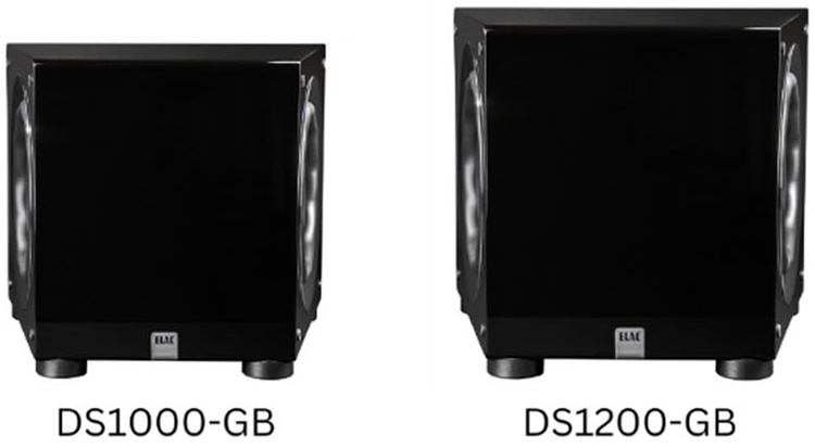 ELAC Dual Reference Series Subwoofer Models: DS1000-GB and DS1200-GB