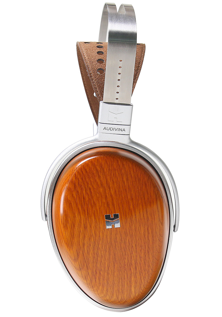 HIFIMAN AUDIVINA closed-back planar headphone Side View