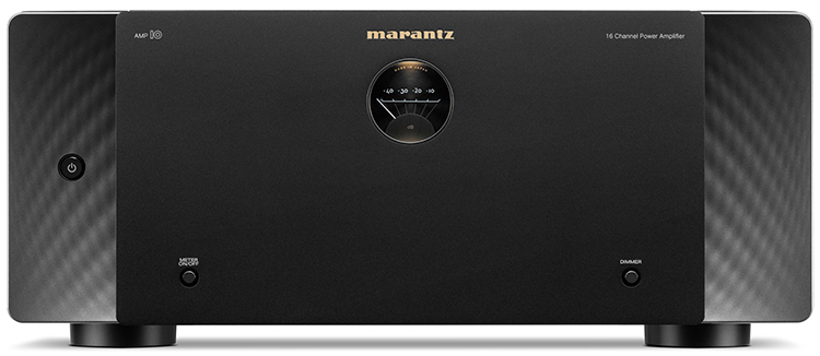 Marantz AMP 10 16-Channel Amplifier Front View
