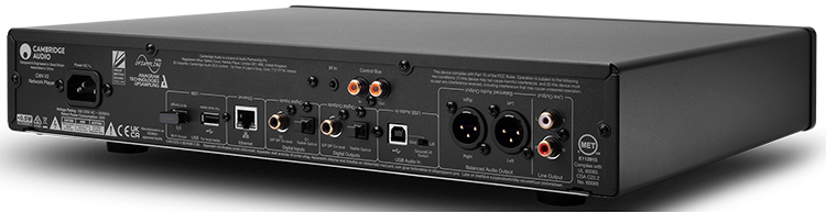Cambridge Audio CXN Network Player Rear View