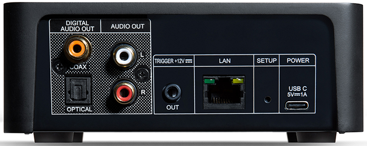 NAD CS1 Endpoint Network Streamer Rear View