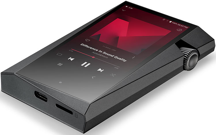 Astell&Kern A&norma SR35 Digital High-Resolution Audio Player Front Side View