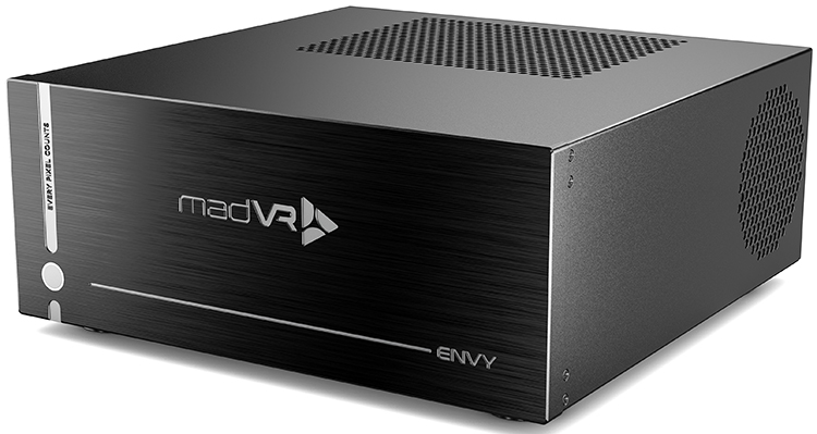 madVR Labs Envy MK2 Extreme Video Processor Front/Right Side Angle View
