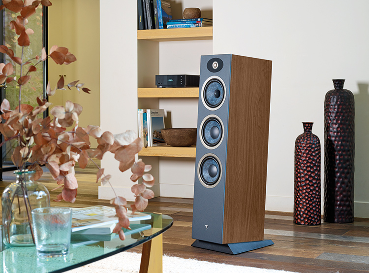 Focal Theva No3 3-way floorstanding loudspeaker (Dark Wood finish)