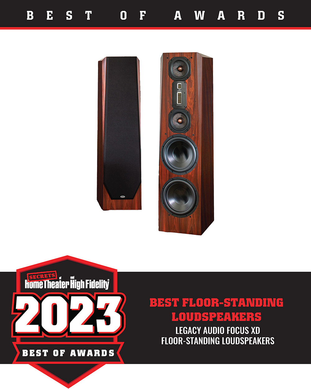 Legacy Audio Focus XD Floor-Standing Loudspeakers