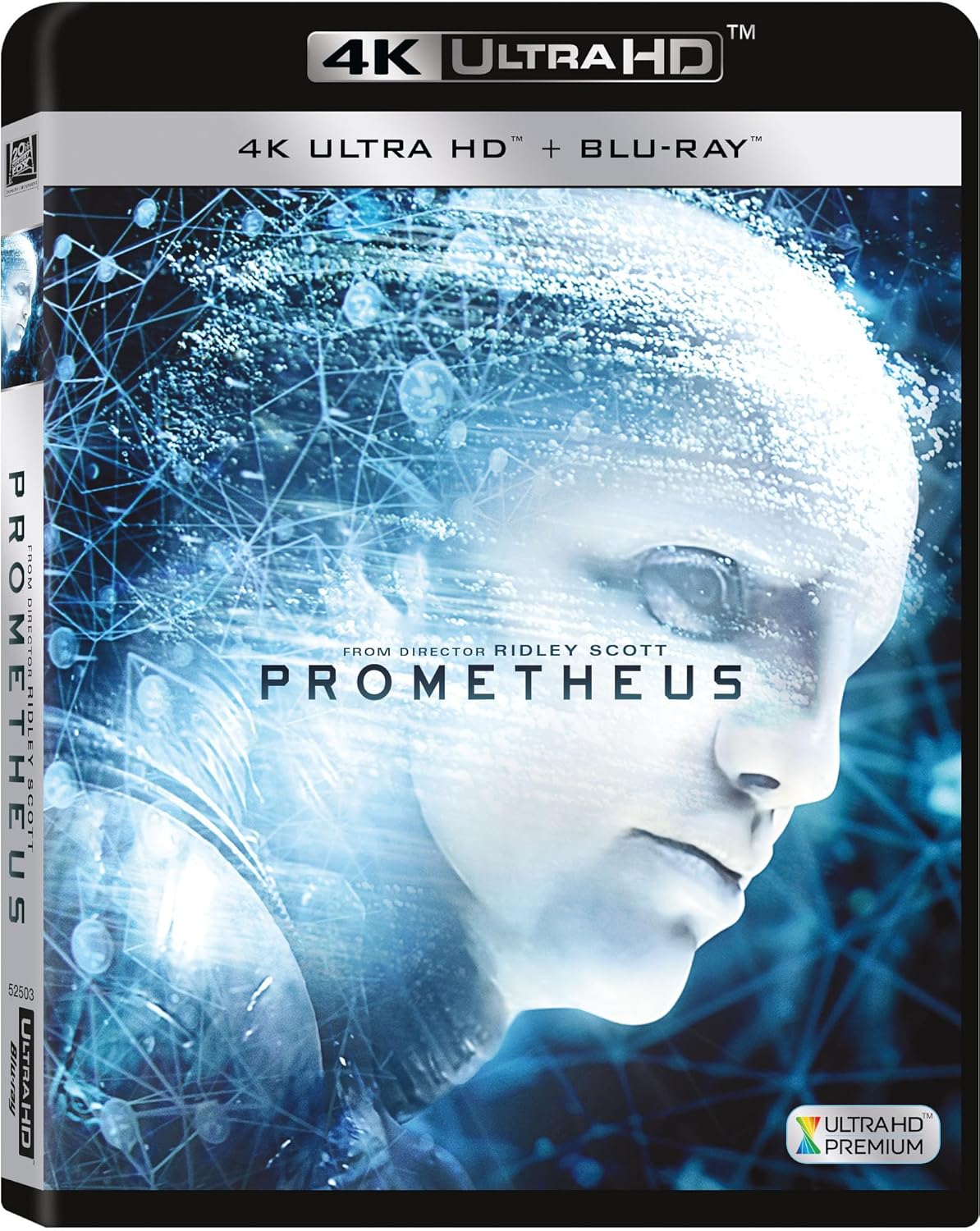 Prometheus 4K Ultra HD + Blu-Ray movie cover